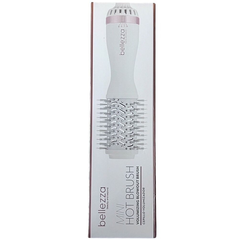Bellezza Hot Hair Brush Volumizing Mini Travel 2” Barrel Professional